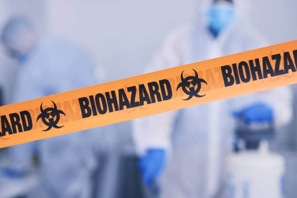Professional Biohazard technician working in Hanahan, SC